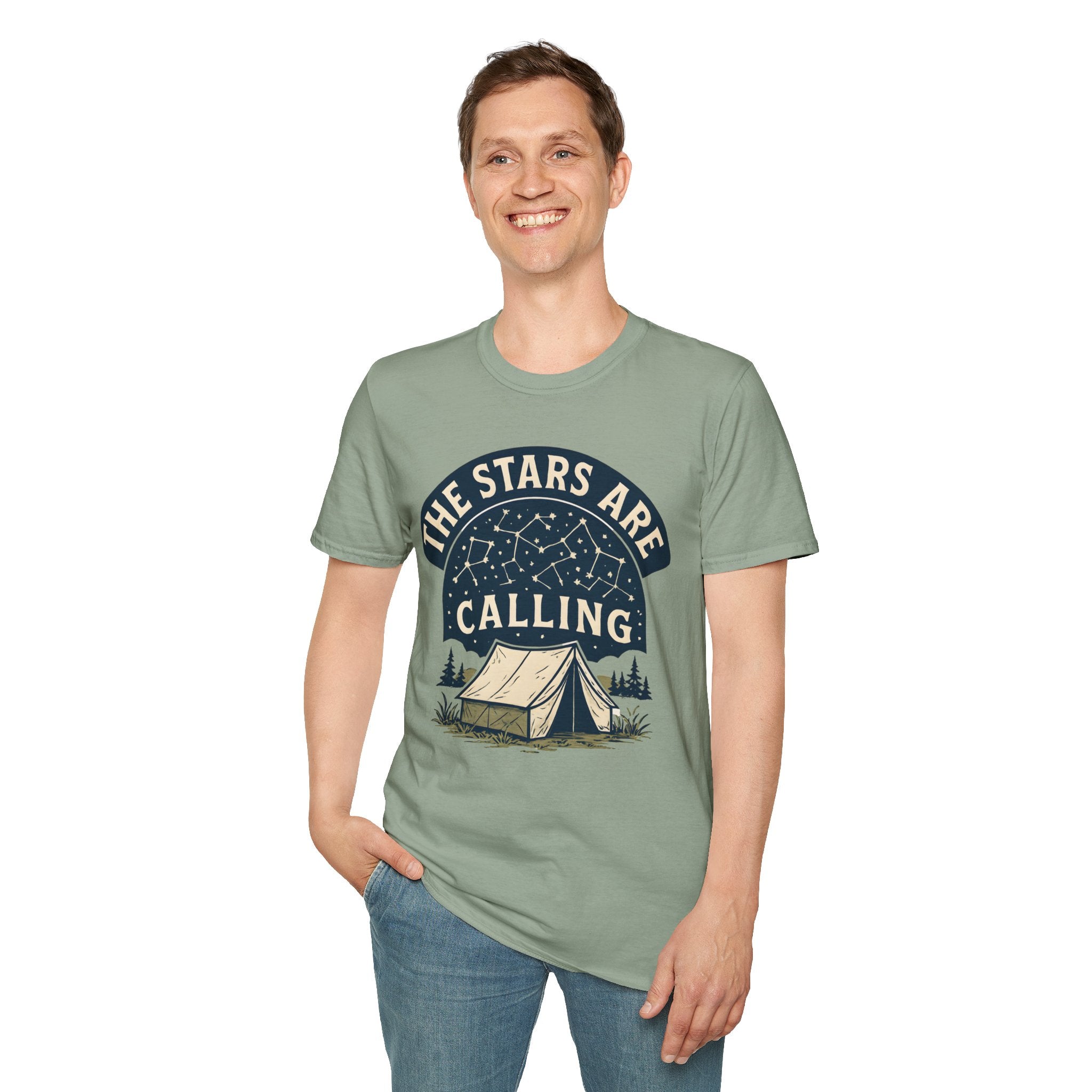 "The Stars Are Calling" Tent T-Shirt