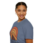 Happy Camper Retro Sunset Camping T-Shirt