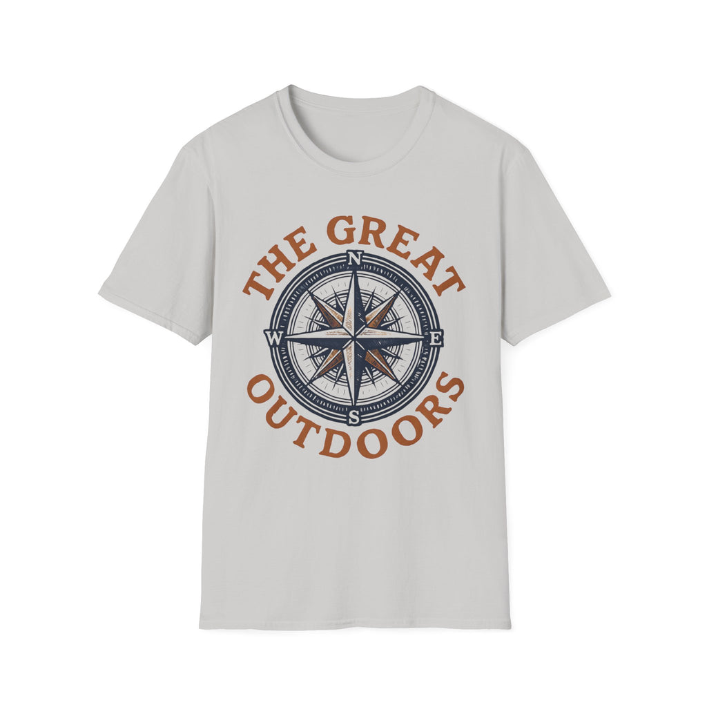 "The Great Outdoors" Compass Graphic Tee Shirt