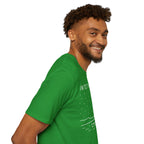 Into The Wild Canoe T-Shirt - Minimal Night Sky Lake Camping Tee