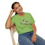 Copy of Chickadee Tee — Watercolor Songbird T‑Shirt