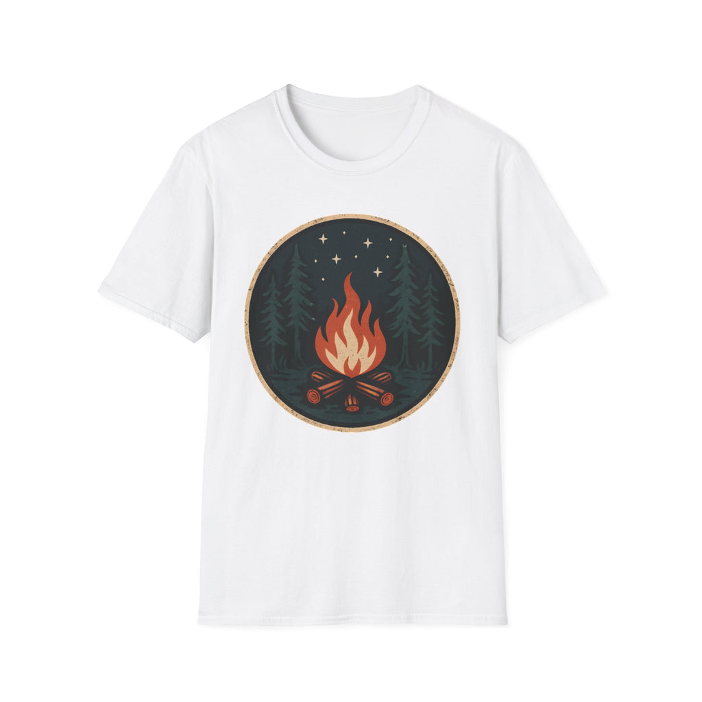 Forest Campfire at Night T-Shirt