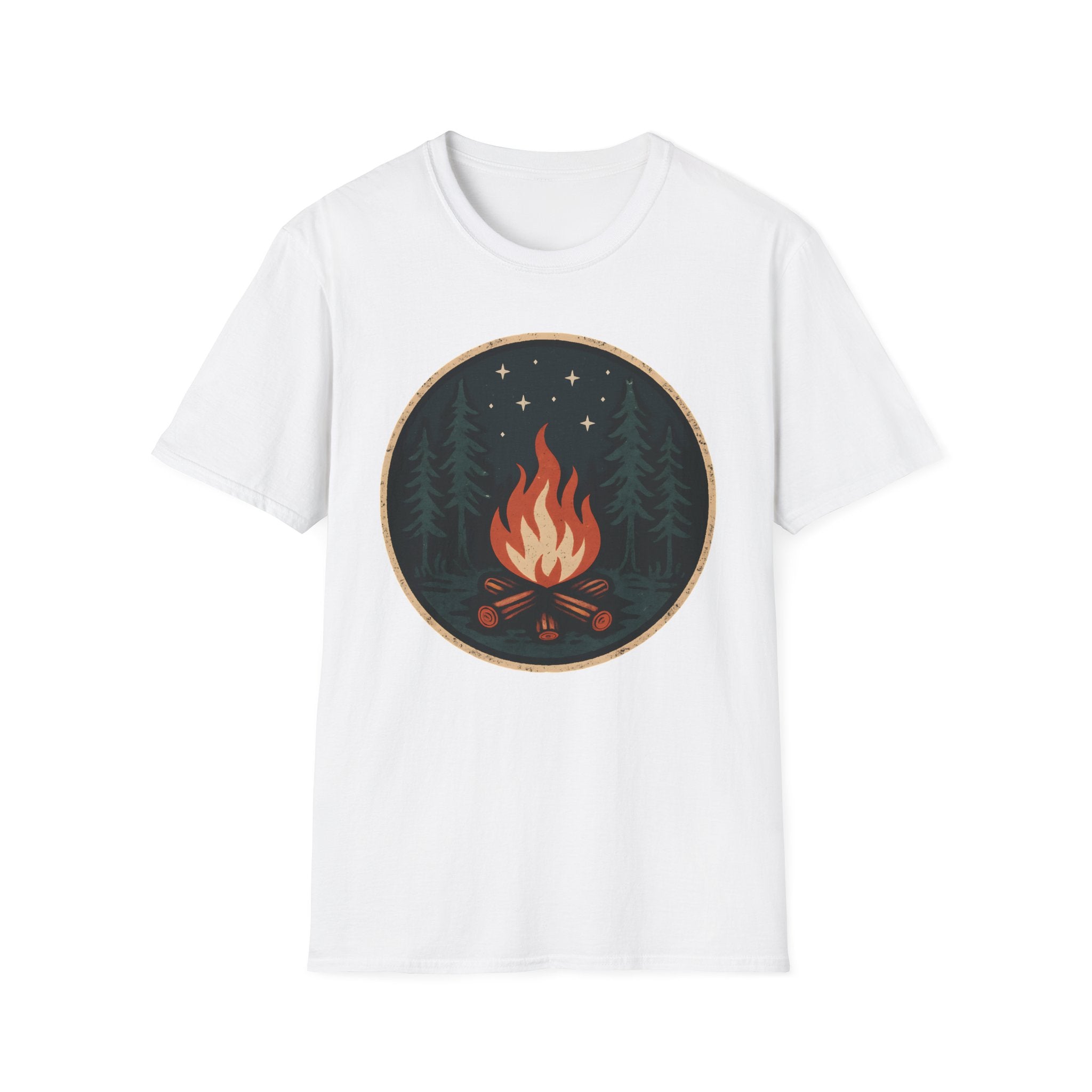 Forest Campfire at Night T-Shirt