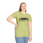 "The Mountains Are Calling" Bear and Pines T-Shirt — Outdoor Graphic Tee