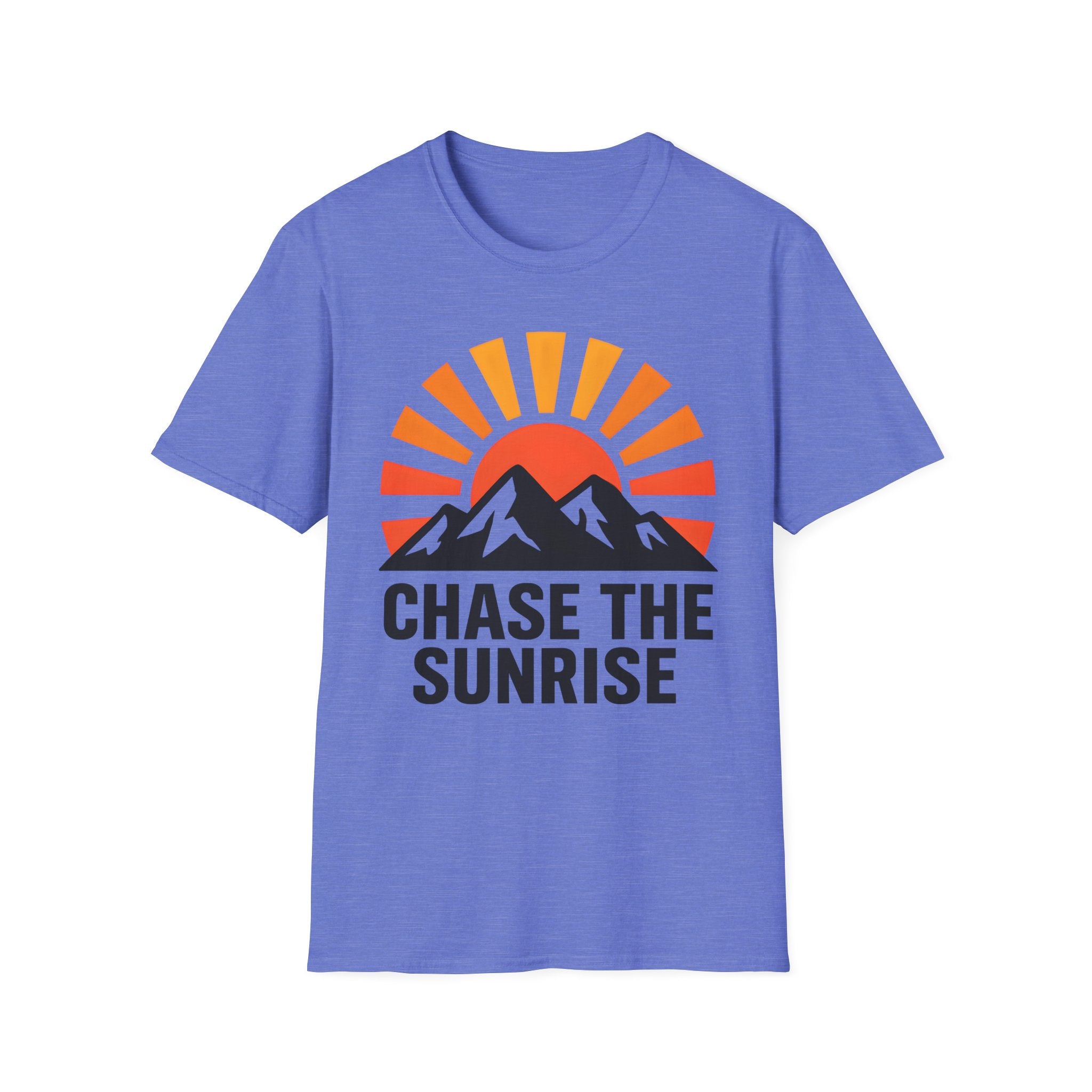 Chase The Sunrise Mountain T-Shirt — Sunrise & Peaks Graphic Tee
