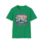 Kayak Sunset T‑Shirt — "Drift Into The Quiet Places" Outdoor Relaxation Tee