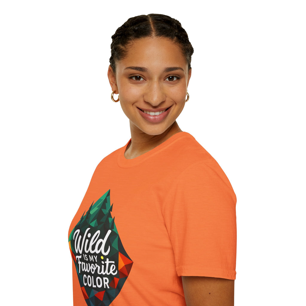 Wild Is My Favorite Color Diamond T-Shirt — Pines & Geometric Logo