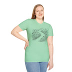 Winding Path Through The Meadow Floral T-Shirt