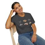 Floral Mini Bouquet T-Shirt — Vintage Botanical Graphic Tee