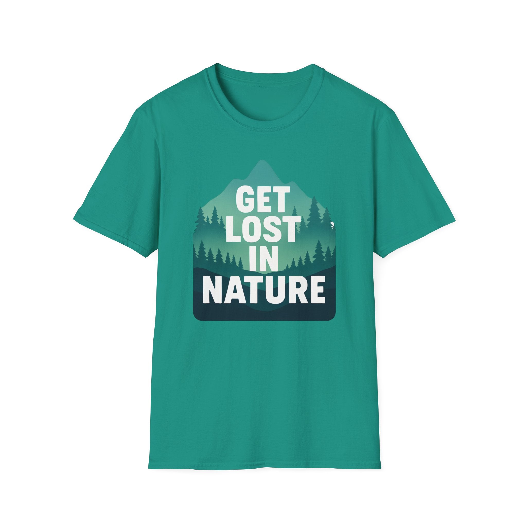 "Get Lost in Nature" Pine Trees T-Shirt
