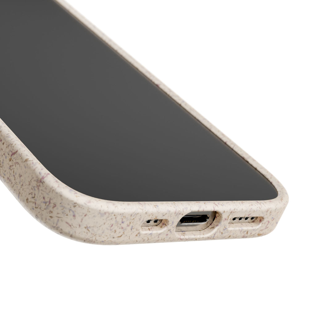Biodegradable Phone Case — 'Go Outside' Recycled Eco-Friendly iPhone Cover