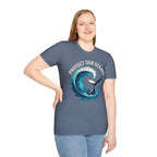 "Protect Our Oceans" Wave Whale Conservation T-Shirt