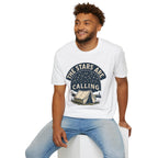 "The Stars Are Calling" Camping Tent Stargazing T-Shirt
