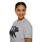 Geometric Forest Bear T-Shirt