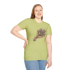 Floral Bouquet Graphic T-Shirt — Rustic Wildflower Bouquet Tee
