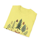 Woodland Fox T-Shirt — Nature Forest Camping Graphic Tee