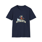 Shred the Gnar Skier T-Shirt | Retro Skiing Graphic