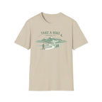 "Take A Hike & Breathe It In" Outdoor Hiking Graphic Tee