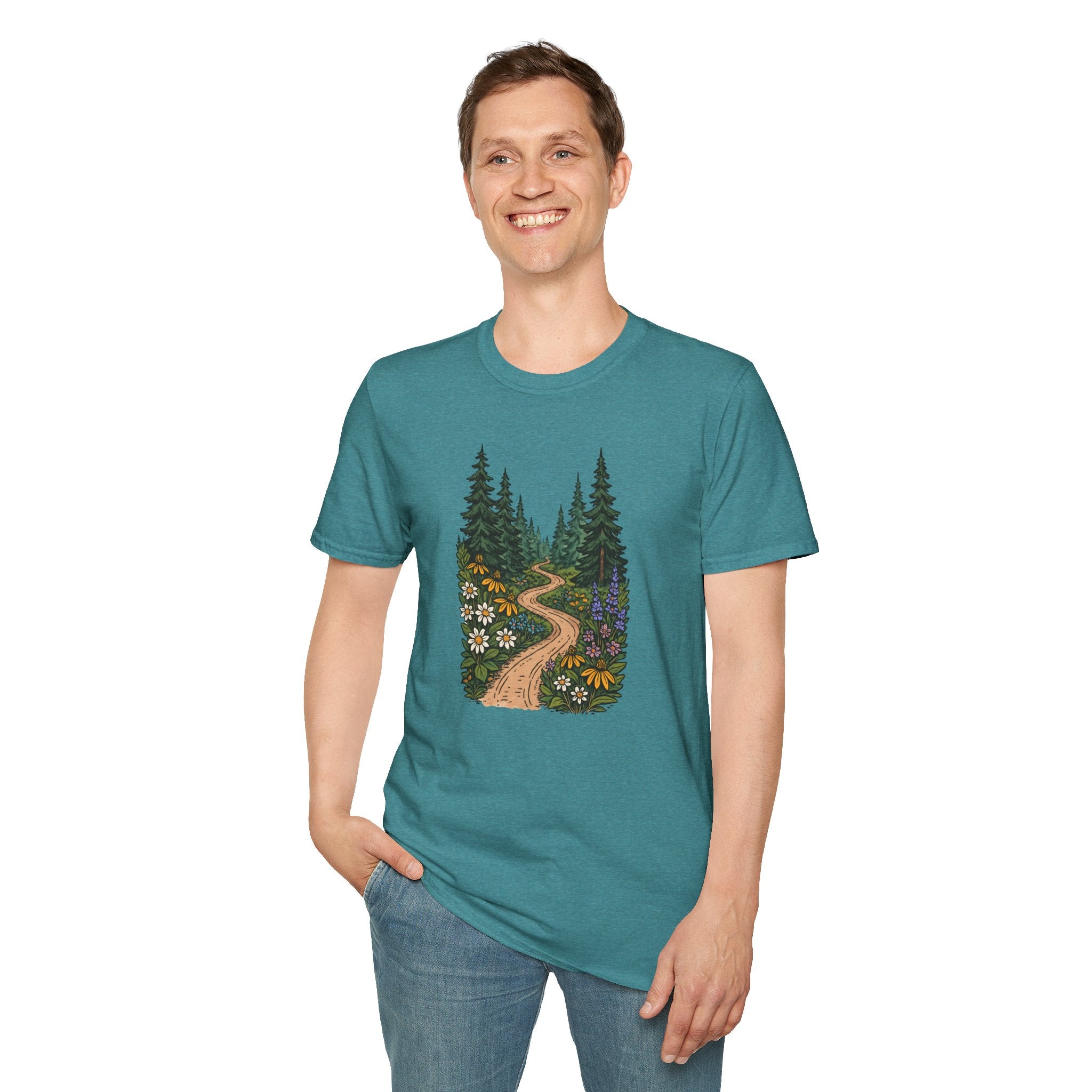 Winding Forest Path T-Shirt