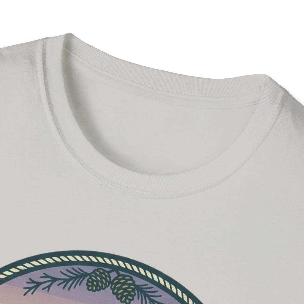 Kayak Sunset T‑Shirt — "Drift Into The Quiet Places" Outdoor Relaxation Tee