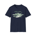 "Take A Hike & Breathe It In" Outdoor Hiking Graphic Tee