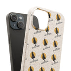 Biodegradable Phone Case — 'Go Outside' Recycled Eco-Friendly iPhone Cover