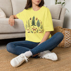 Woodland Fox T-Shirt — Nature Forest Camping Graphic Tee