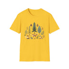 Woodland Fox T-Shirt — Nature Forest Camping Graphic Tee