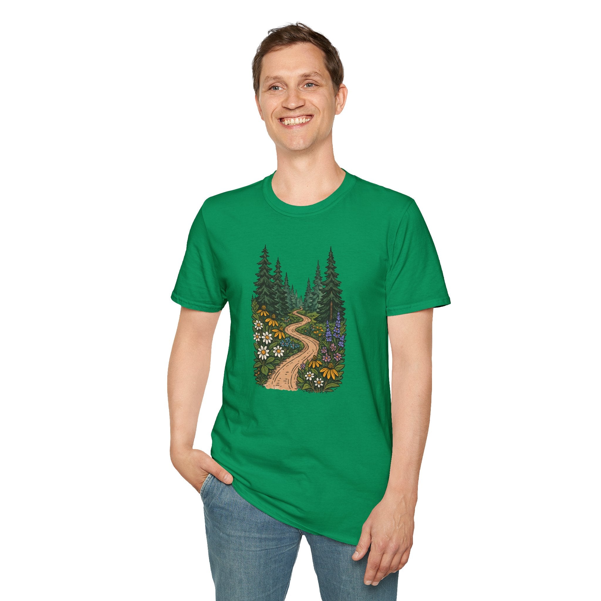 Winding Forest Path T-Shirt
