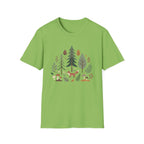 Woodland Fox T-Shirt — Nature Forest Camping Graphic Tee