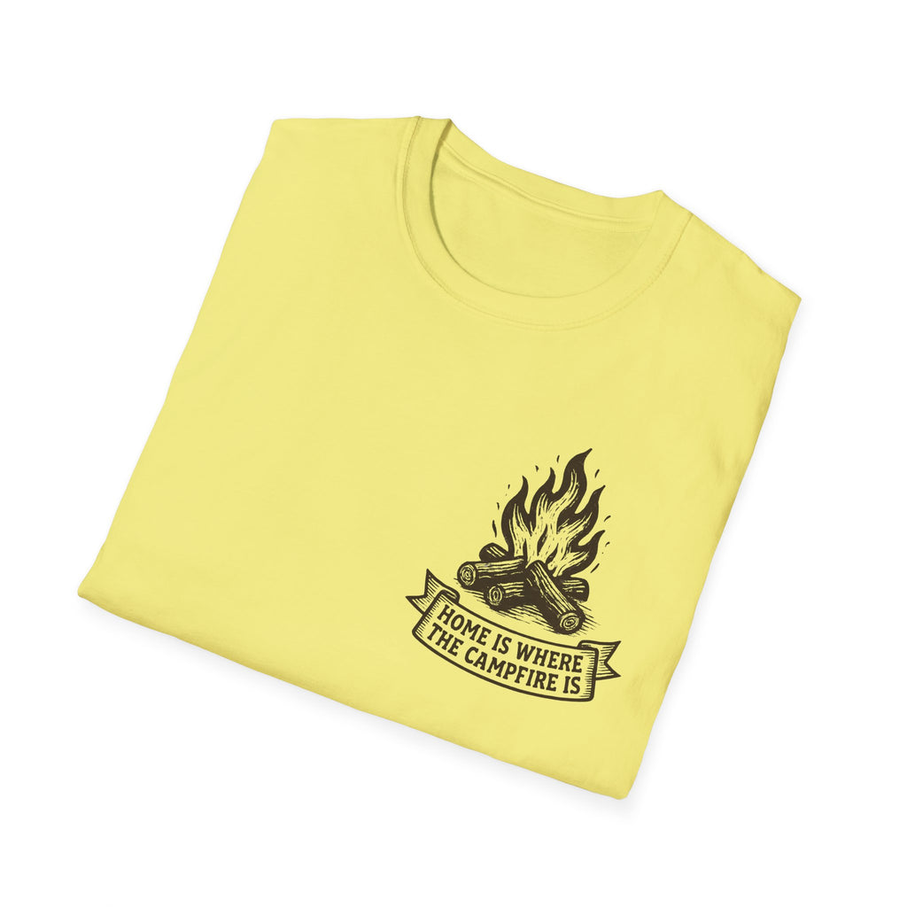 "Home Is Where The Campfire Is" T-Shirt