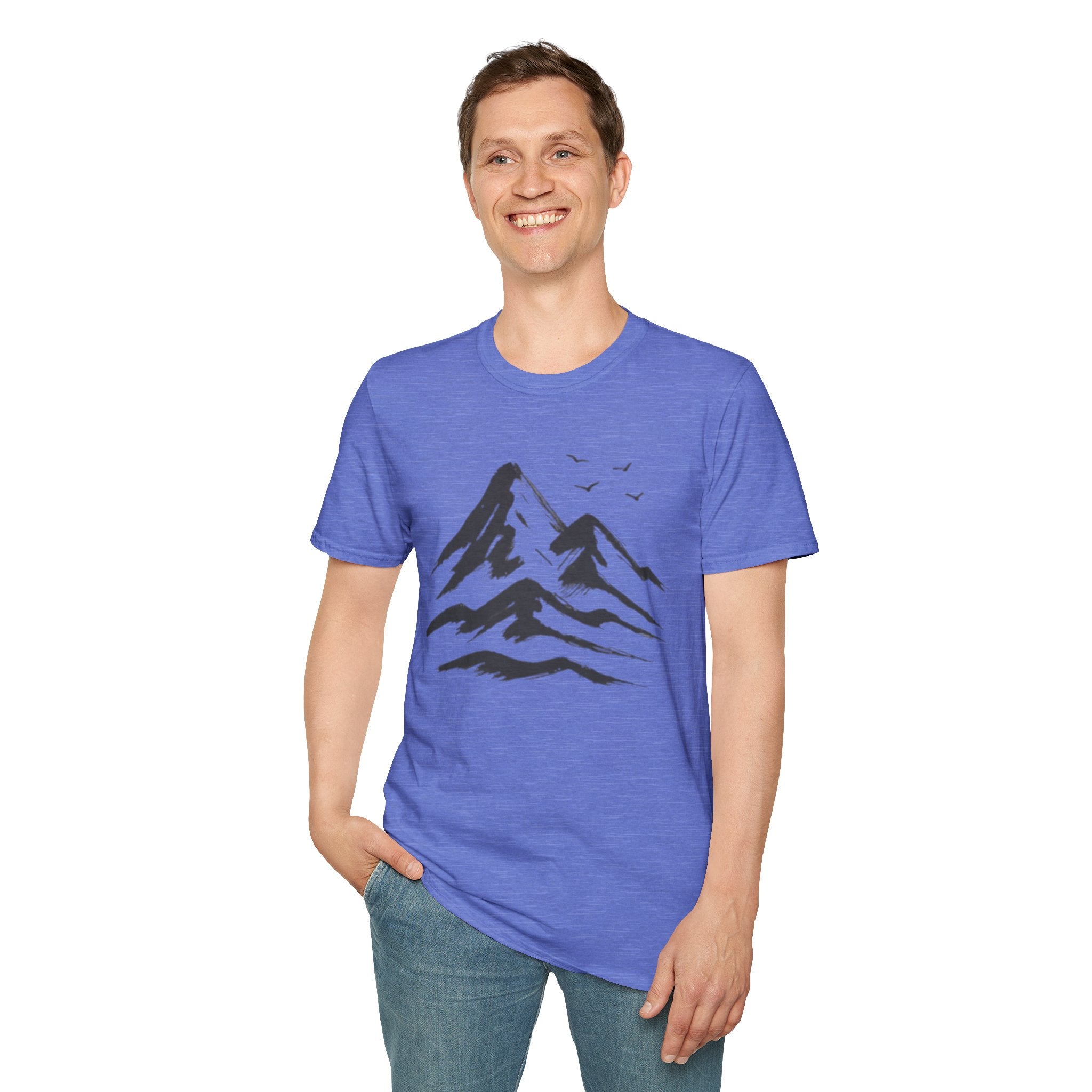 Mountains and Birds T-Shirt