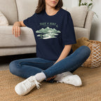 "Take A Hike & Breathe It In" Outdoor Hiking Graphic Tee