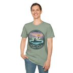 Kayak Sunset T‑Shirt — "Drift Into The Quiet Places" Outdoor Relaxation Tee