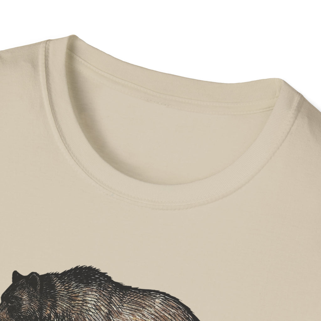 Bear & Pines T‑Shirt — Rustic Woodland Graphic Tee