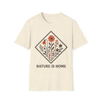 "Nature Is Home" Floral T-Shirt