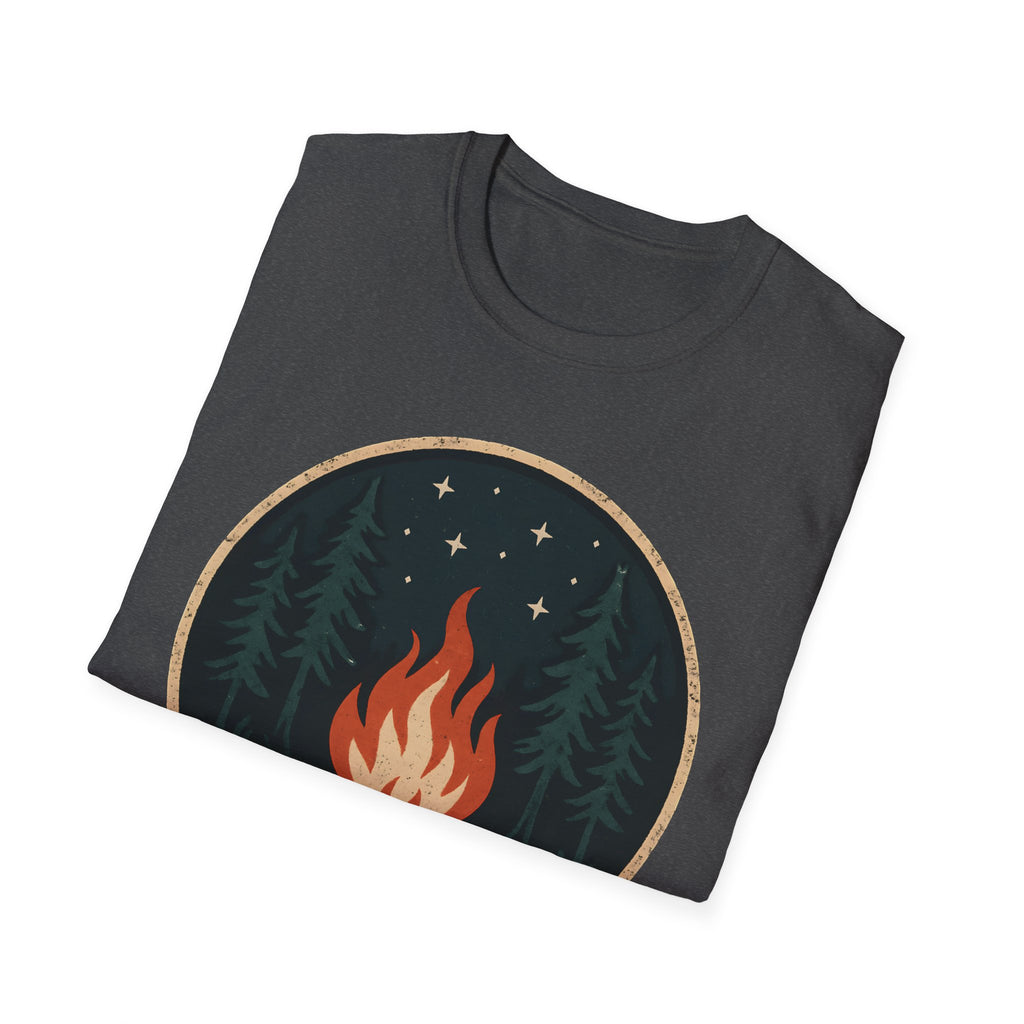 Forest Campfire at Night T-Shirt