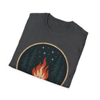 Forest Campfire at Night T-Shirt