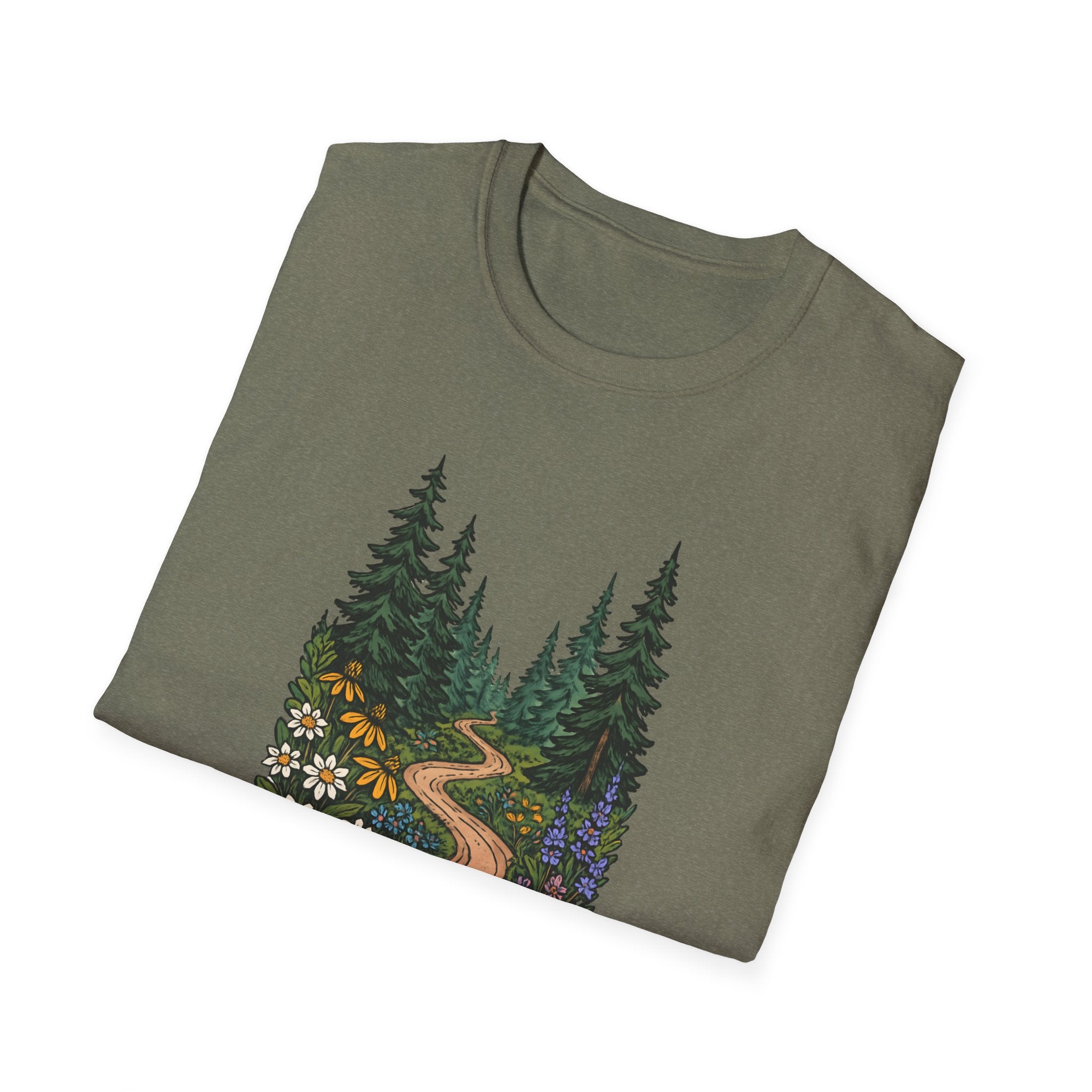 Winding Forest Path T-Shirt