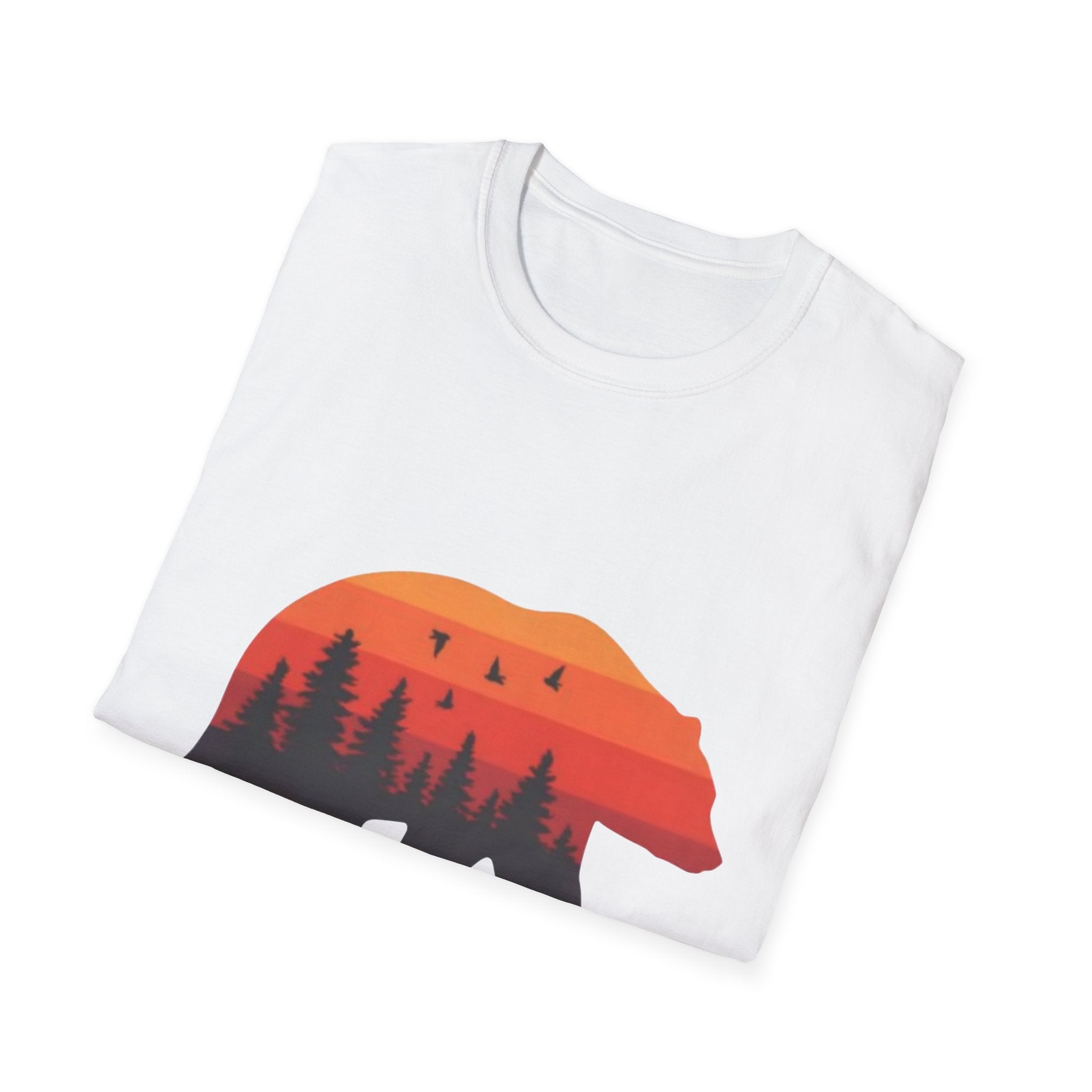 Bear Silhouette at Sunset T-Shirt
