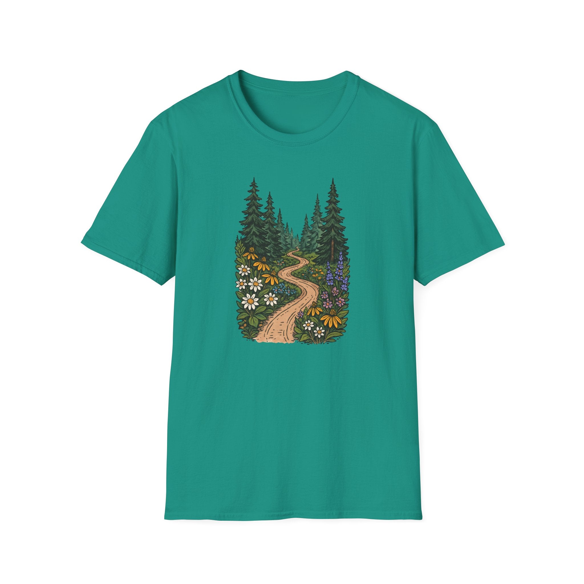 Winding Forest Path T-Shirt