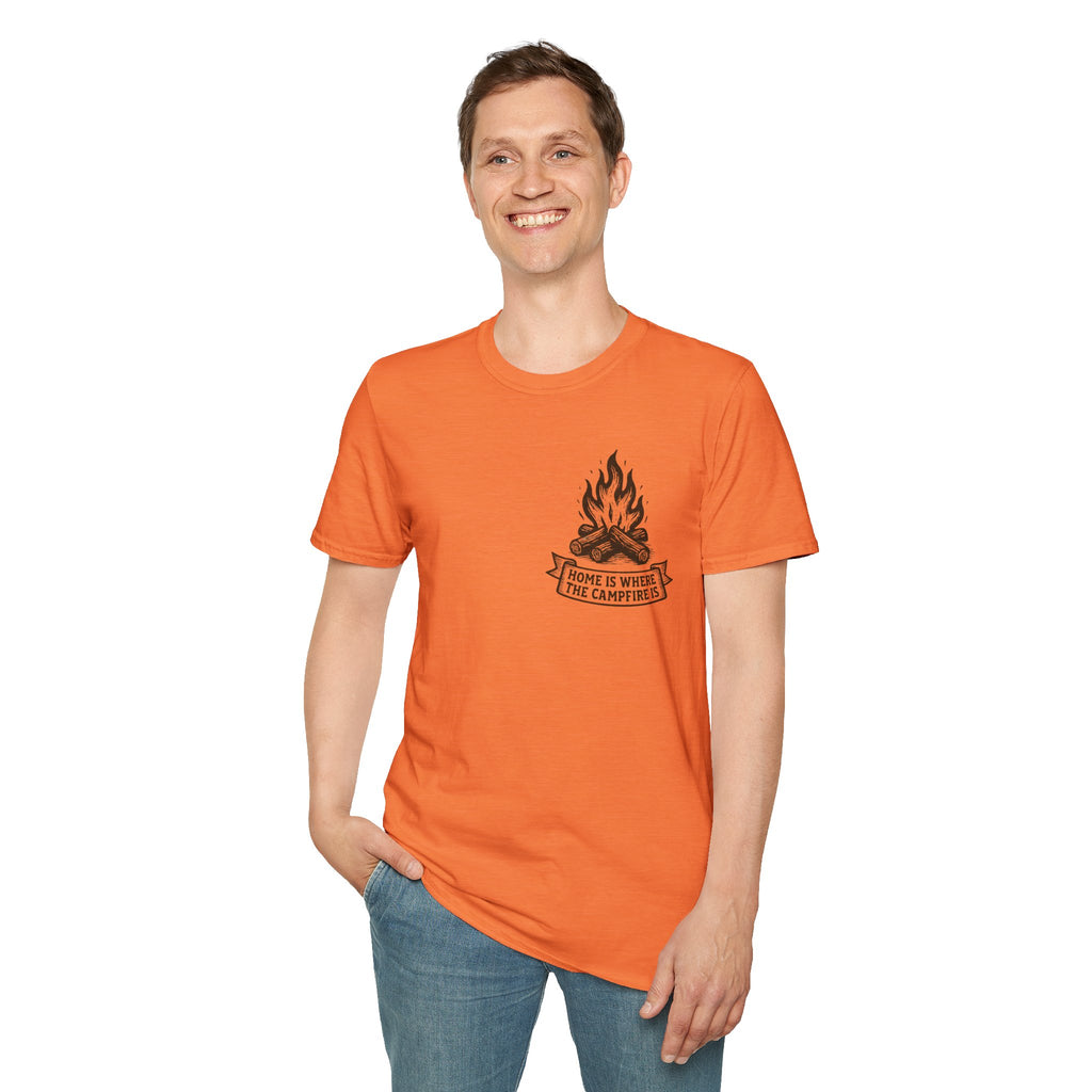 "Home Is Where The Campfire Is" T-Shirt