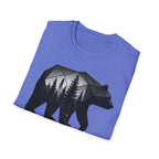 Geometric Forest Bear T-Shirt