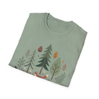 Woodland Fox T-Shirt — Nature Forest Camping Graphic Tee