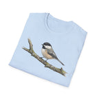 Copy of Chickadee Tee — Watercolor Songbird T‑Shirt