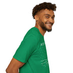 Into The Wild Canoe T-Shirt - Minimal Night Sky Lake Camping Tee