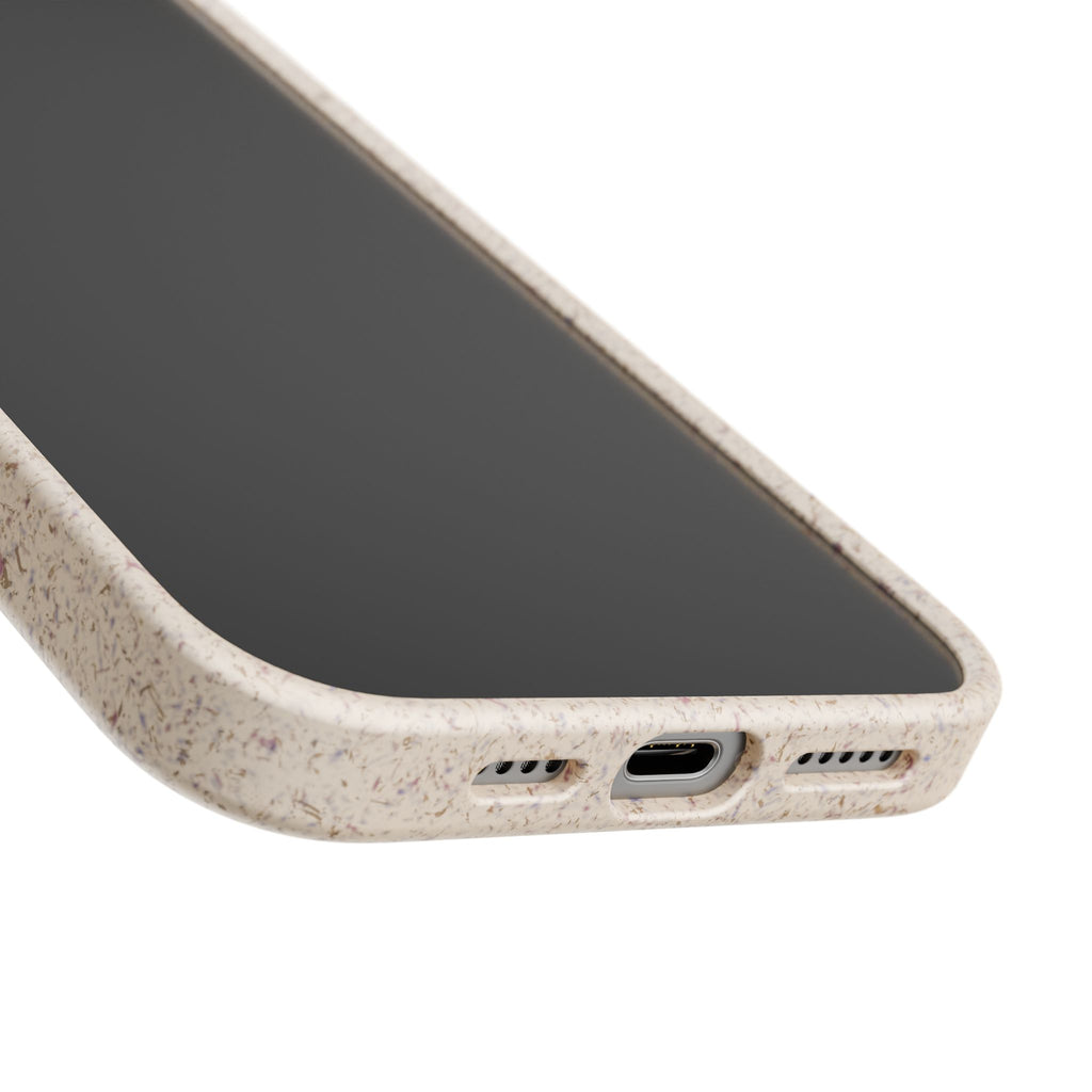 Biodegradable Phone Case — 'Nap Meadow' Mystic Lake Camping Design