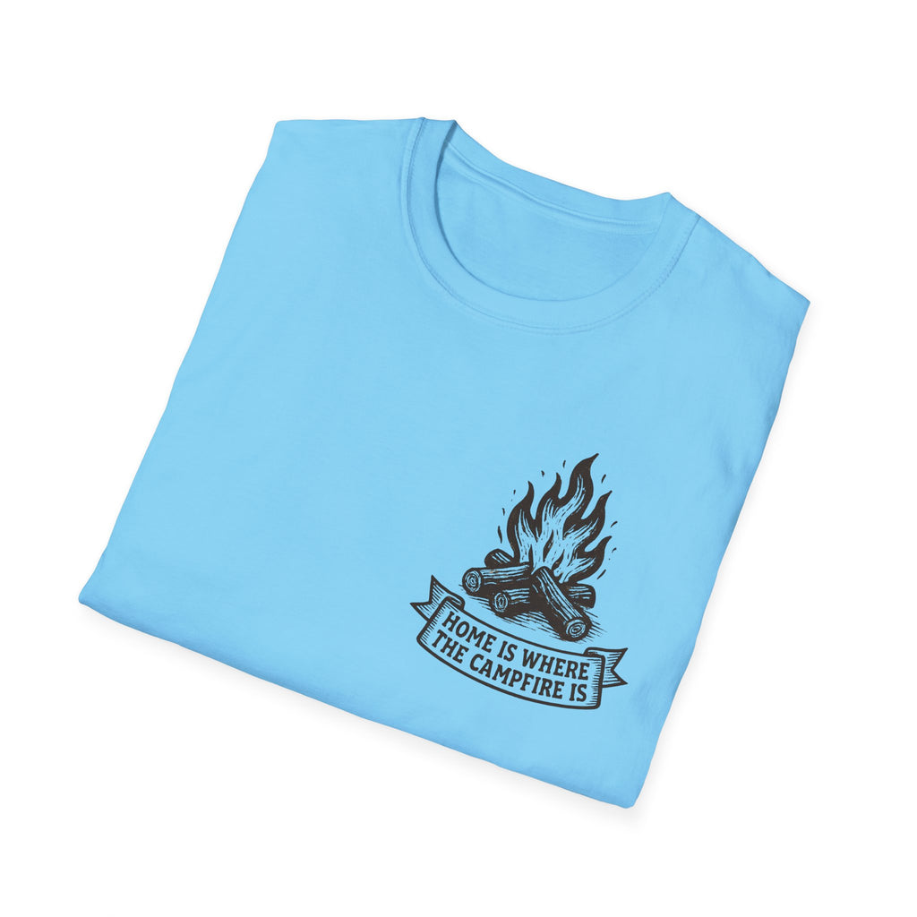 "Home Is Where The Campfire Is" T-Shirt