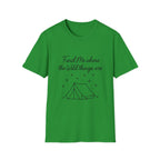 Cursive Chalkboard Writing T-Shirt