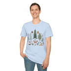 Woodland Fox T-Shirt — Nature Forest Camping Graphic Tee